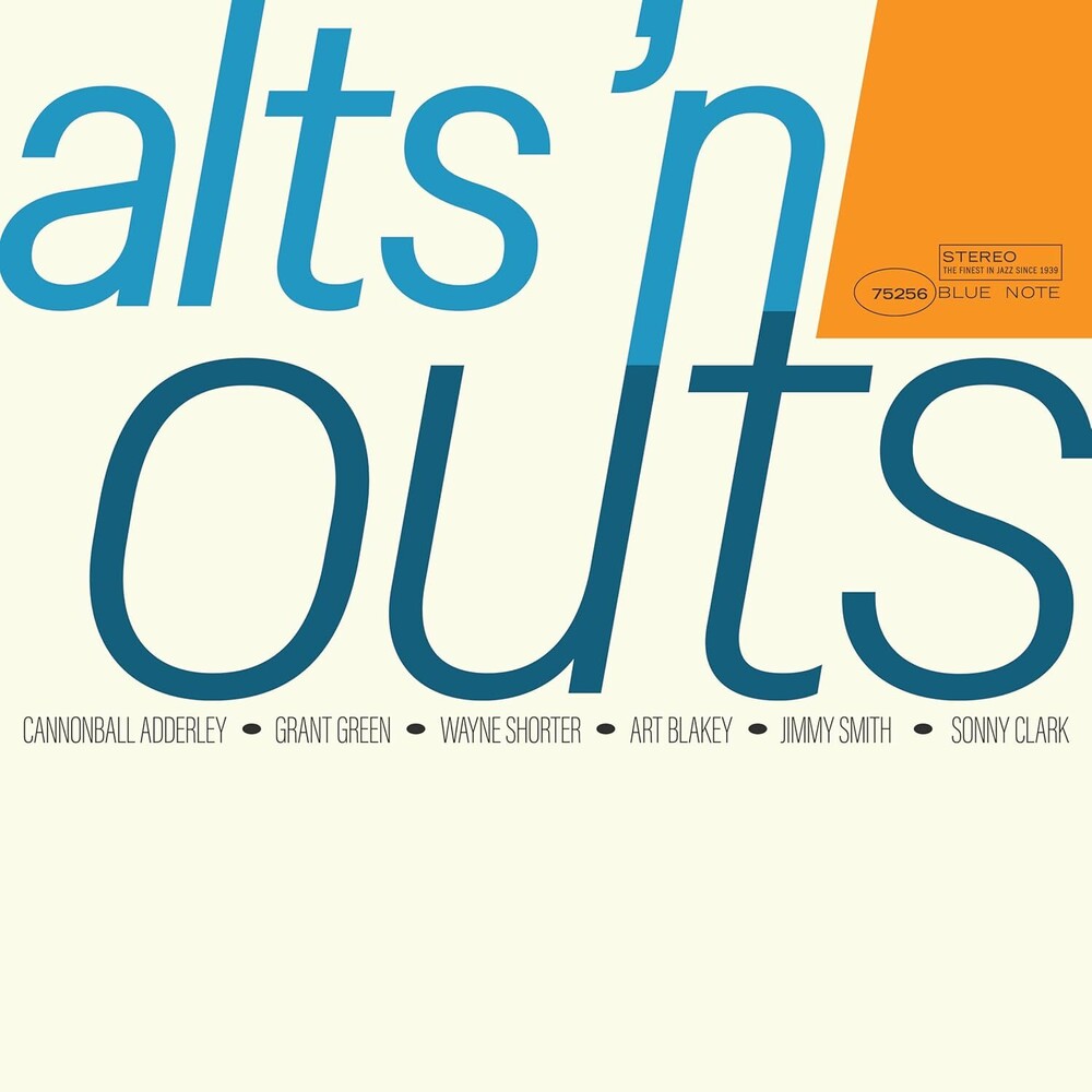 the album cover for Alts 'N Outs: The Other Side of Blue Note / Var - Alts 'N Outs: The Other Side of Blue Note [180g LP]