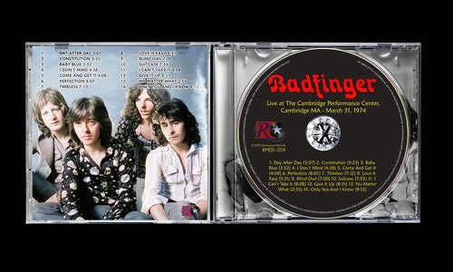 Badfinger - Live at the Performance Center - Cambridge, Ma - March 31, 1974 CD