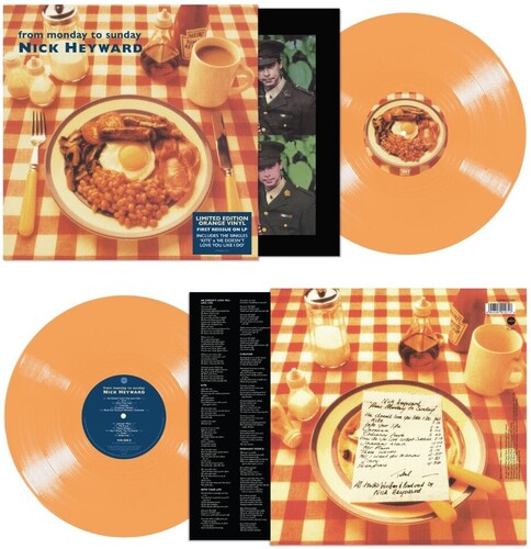 Nick Heyward - From Monday To Sunday - Orange Colored Vinyl Vinyl