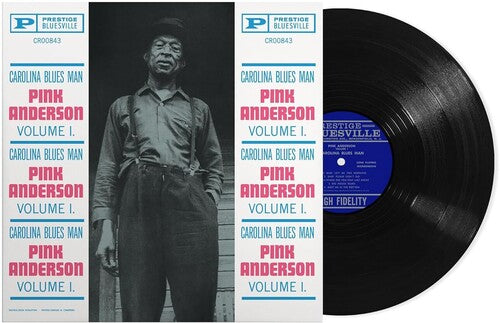 Pink Anderson - Vol. 1: Carolina Blues Man (Bluesville Acoustic Sounds Series) Vinyl