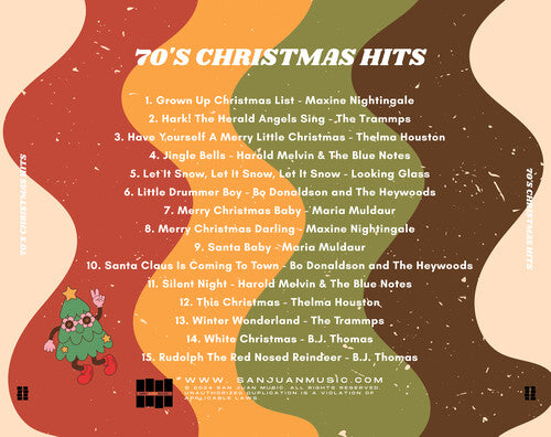 Christmas Hits From Your Favorite 70's Artists (Various) CD