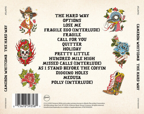 Cameron Whitcomb - The Hard Way CD