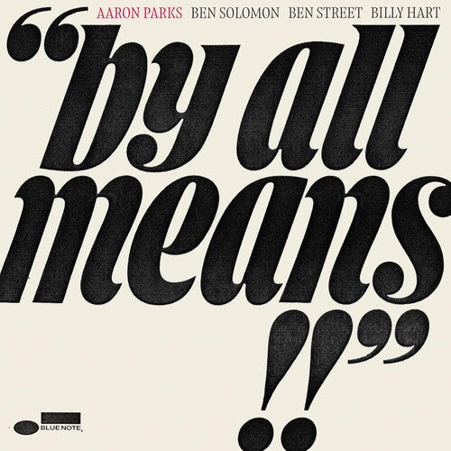 Aaron Parks - By All Means CD