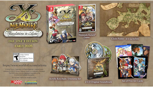 Ys Memoire: Revelations in Celceta - Day 1 Edition for Nintendo Switch - Switch