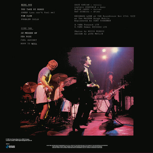 The Damned - Not The Captain's Birthday Party Vinyl