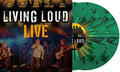 the album cover for LIVING LOUD - Live [Green Splatter]