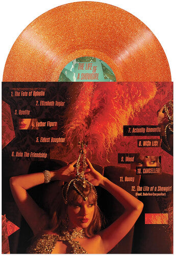 Taylor Swift - The Life of a Showgirl  [Orange Glitter Vinyl] Vinyl