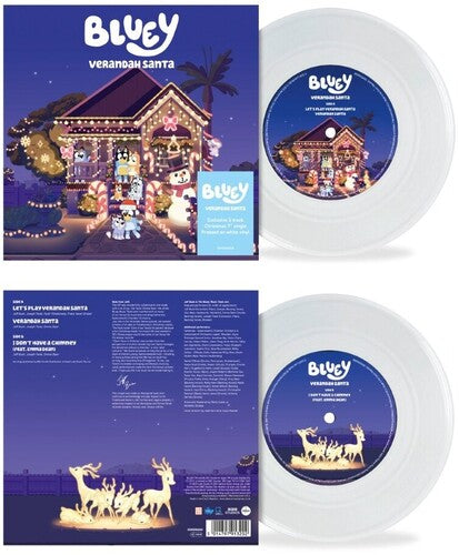 Bluey - Verandah Santa - White Colored Vinyl Vinyl