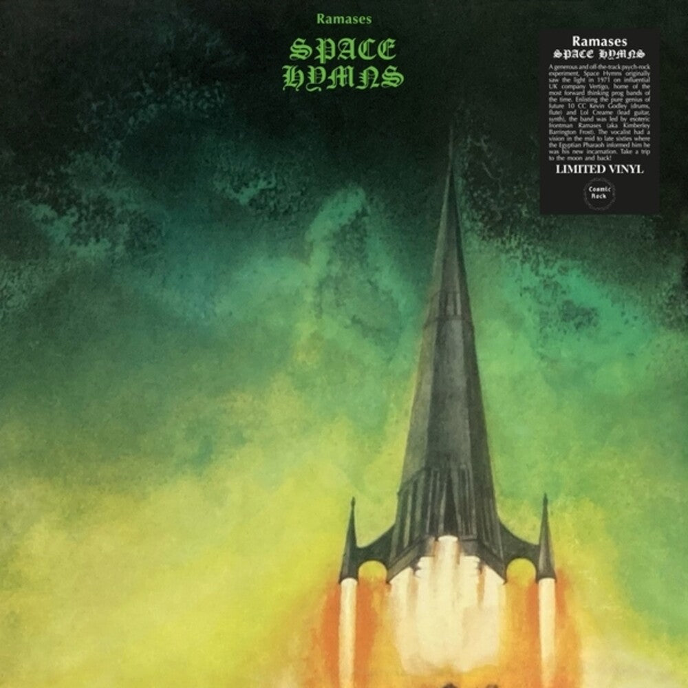 the album cover for Ramses - Space Hymns