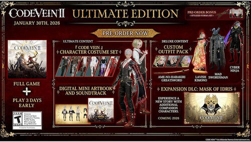 Code Vein II: Ultimate Edition for Xbox Series X - Xbox Series X