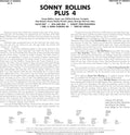Sonny Rollins - Plus 4 (Original Jazz Classics Series) Vinyl