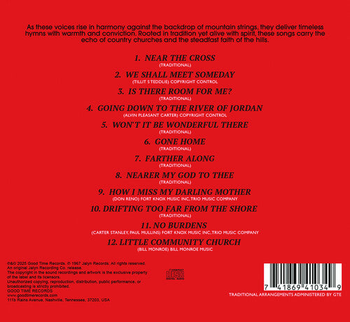 Hymns from the Hills CD