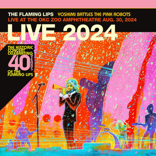 The Flaming Lips - Yoshimi Battles The Pink Robots Live At The OKC Zoo Amphitheatre, Aug. 30, 2024 CD