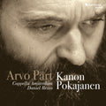 the album cover for Cappella Amsterdam / Daniel Reuss - Arvo Part: Kanon Pokajanen [Reissue]