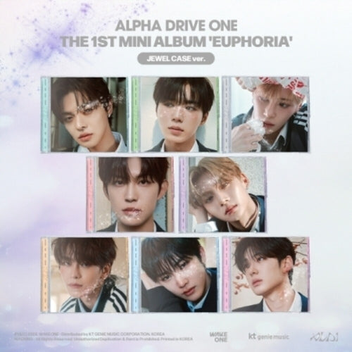 the album cover for Alpha Drive One - Euphoria - Jewel Case Version