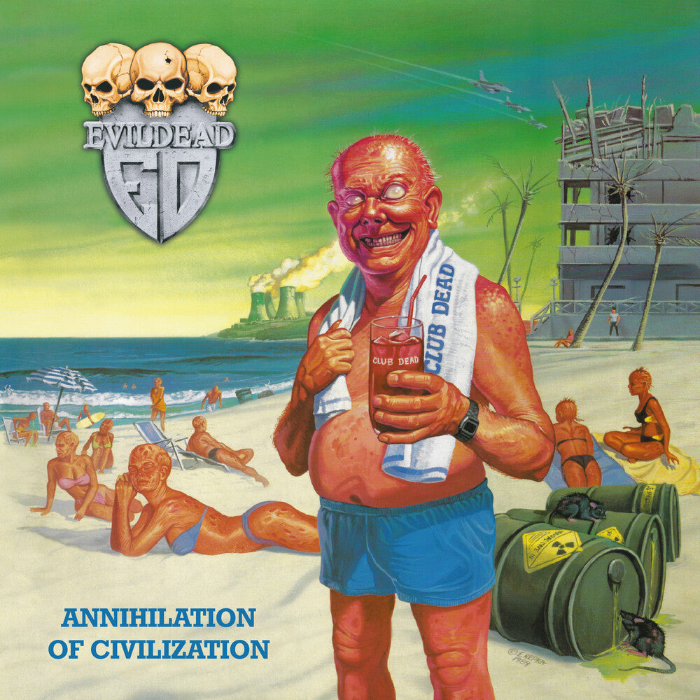 the album cover for Evildead - Annihilation Of Civilization (Bonus Tracks) [Digipak]