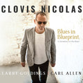 the album cover for Clovis Nicolas - Blues In Blueprint