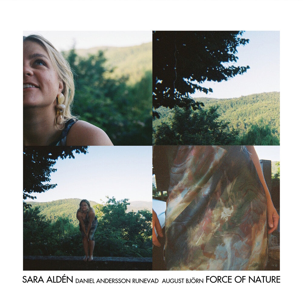 the album cover for Sara Alden - Force Of Nature