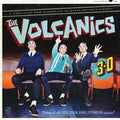 the album cover for The Volcanics - In-3D [Indie Exclusive Blue & Red, Foil-Stamped Jacket]