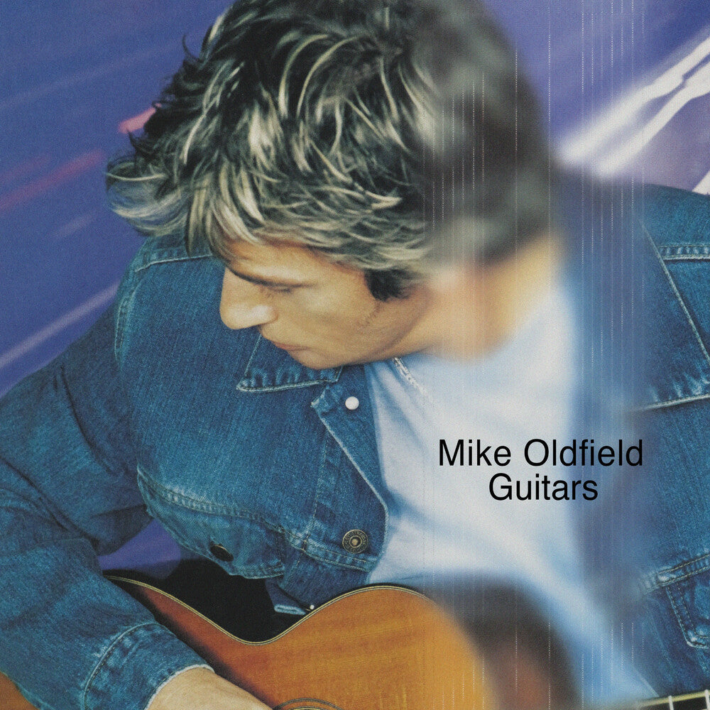 the album cover for Mike Oldfield - Guitars (Hol)