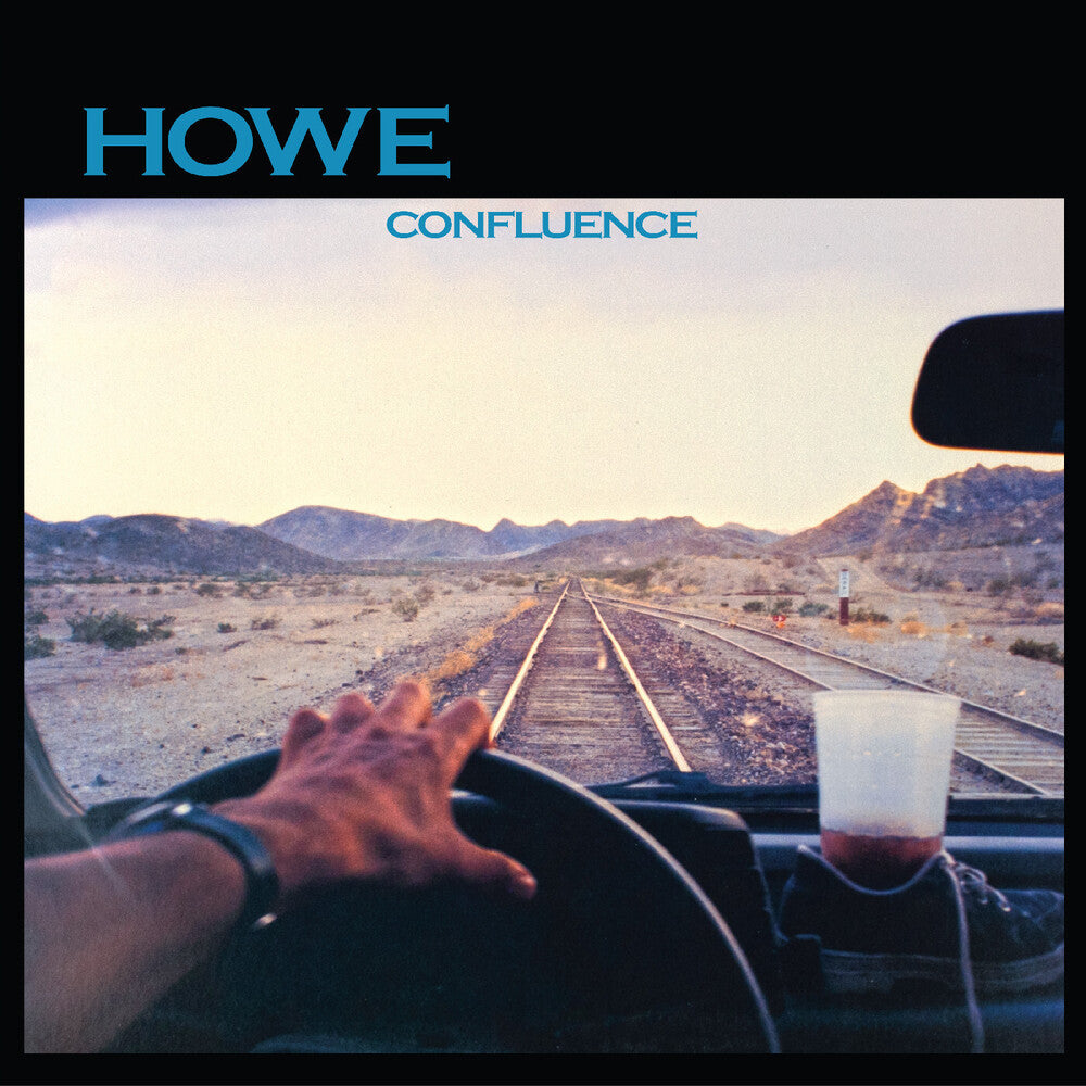 the album cover for Howe Gelb - Confluence (Blue) [Colored Vinyl] [Download Included]