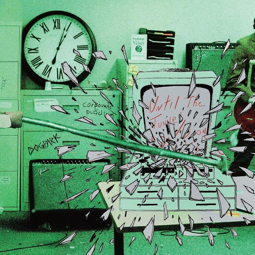 the album cover for Dogpark - Corporate/Vision [Mint Green]