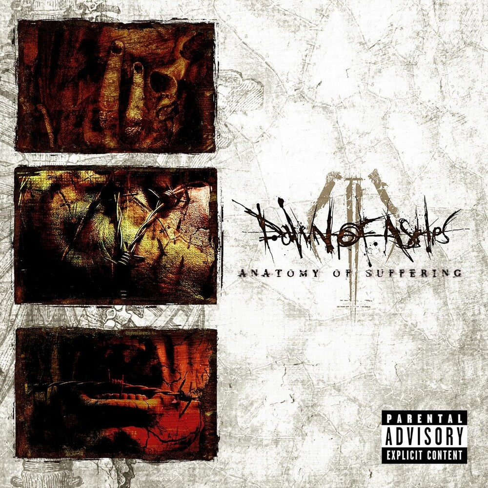 the album cover for Dawn Of Ashes - Anatomy Of Suffering