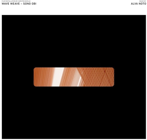 the album cover for Alva Noto - Wave Weave - Sono Obi (Pict)