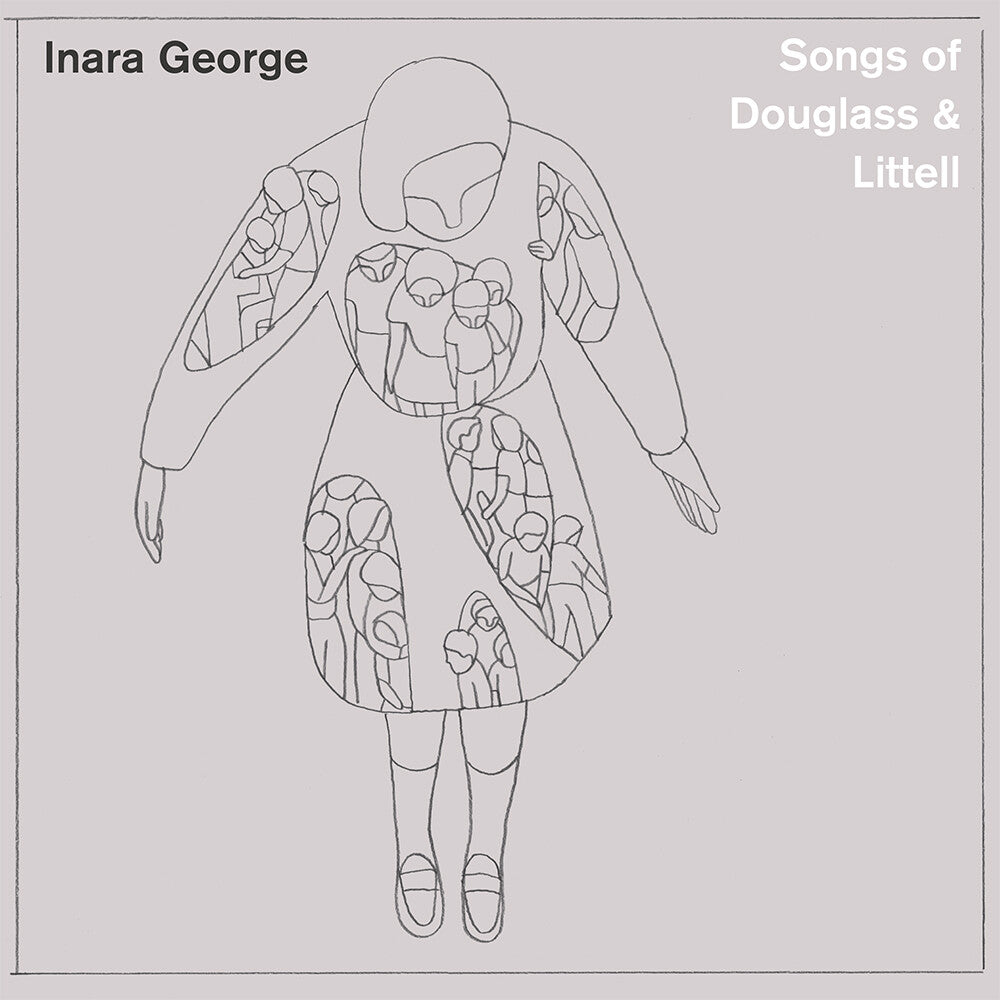 the album cover for Inara George - Songs of Douglass & Littell