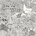 the album cover for Of Montreal - Aethermead [Clear Vinyl] (Gate) [Download Included]