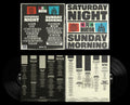 the album cover for P Morton .J. - Saturday Night / Sunday Morning