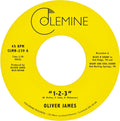 the album cover for Oliver James - 1-2-3 / Nothing Is Forever (Nvbl)