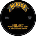 the album cover for Dino Lenny - Piano Lessons At Eight