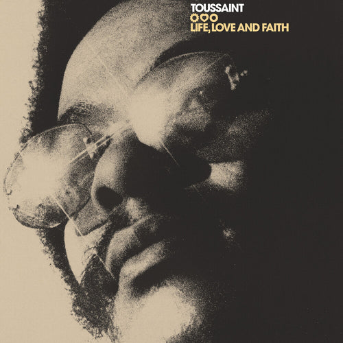 the album cover for Allen Toussaint - Love And Faith Life (Rhino Reserve)
