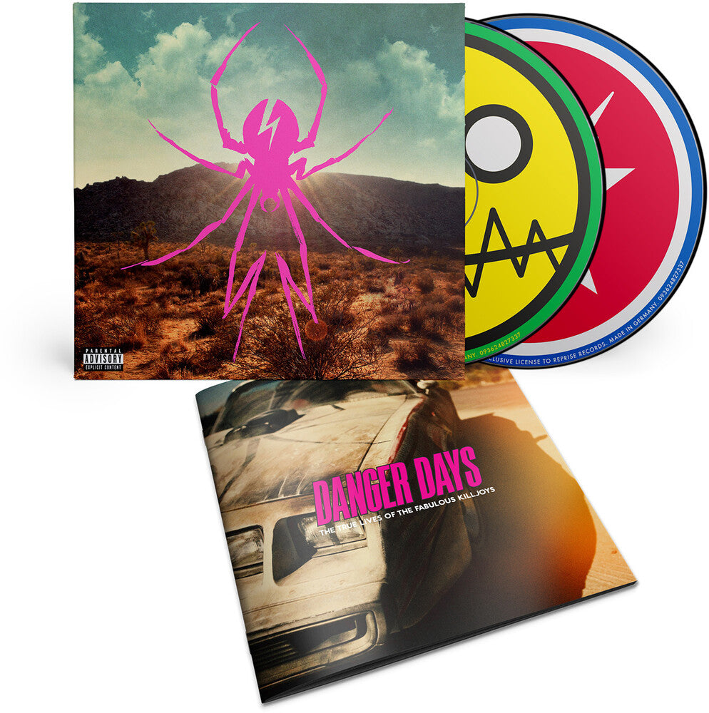 the album cover for My Chemical Romance - Danger Days: the True Lives of the Fabulous Killjoys (deluxe Edition/2cd)