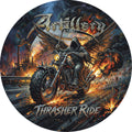the album cover for Artillery - Thrasher Ride (picture Disc)