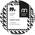 the album cover for Robert Hood - Psychic/pole Position