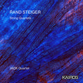 the album cover for JACK Quartet - Rand Steiger: String Quartets