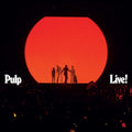 the album cover for Pulp - Live [Indie Exclusive Blue]