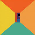 the album cover for Ceremony - In the Spirit World Now [Orange Krush Cloudy]