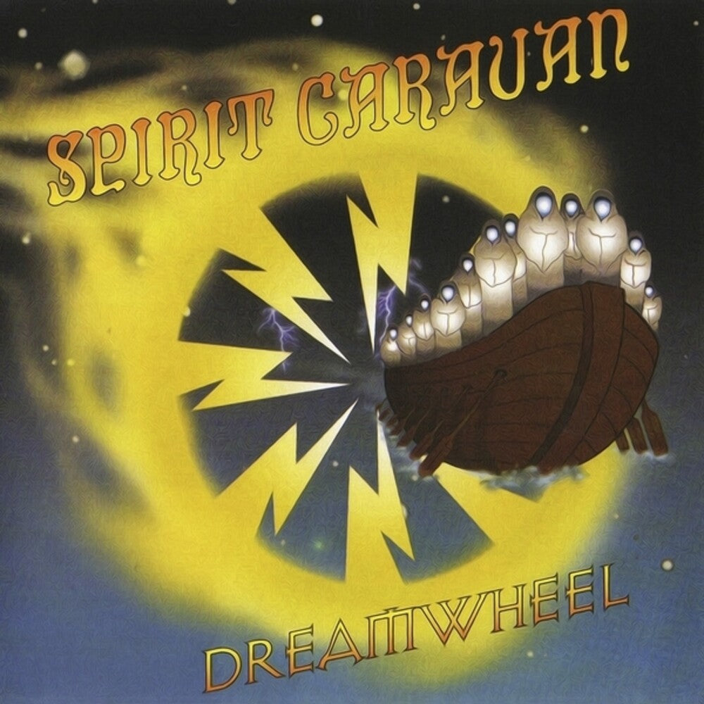 the album cover for Spirit Caravan - Dreamwheel [Colored Vinyl] (Org) (Red) (Ylw)