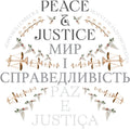 the album cover for John Hollenbeck - Peace And Justice