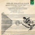 the album cover for Fiorella & Mauro Lopes & Luca Guglielmi Andriani - Johann Sebastian Bach: Musicalisches Opfer Bwv 1079, 14 Canons Bwv 1087