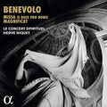 the album cover for Herve Niquet - Benevolo: Missa Si Deus Pro Nobis & Magnificat