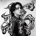 the album cover for JO1 - ANIMAL [Member Solo Jacket Ver Takumi]