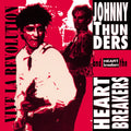 the album cover for Johnny Thunders  & The Heartbreakers - Vive La Revolution: Live In Paris 1977 [Colored Vinyl]