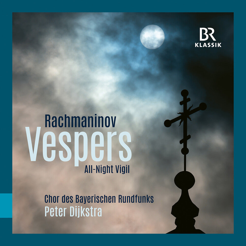 the album cover for Kerstin Rosenfeldt - Rachmaninoff: Vespers - All-Night Vigil