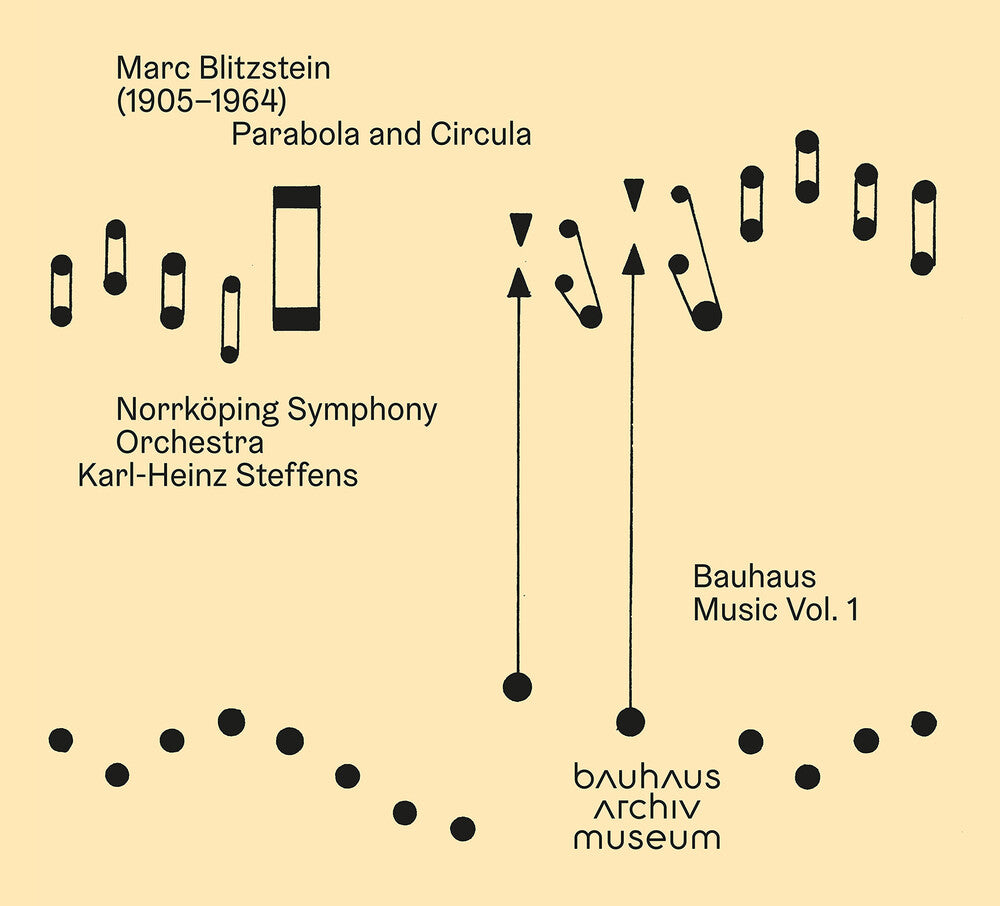 the album cover for Aleksander Nohr - Marc Blitzstein: Parabola & Circula