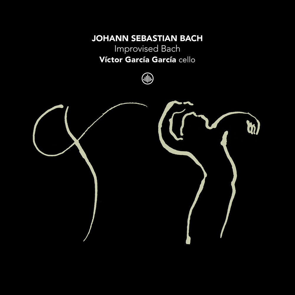 the album cover for Victor Garcia  Garcia - Improvised Bach