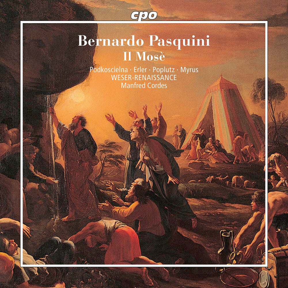 the album cover for Magdalena Podkoscielna - Il Mose (Oratorio)